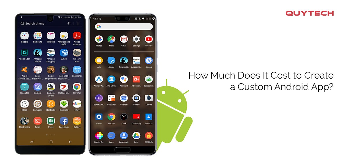 Custom Android App Development Cost