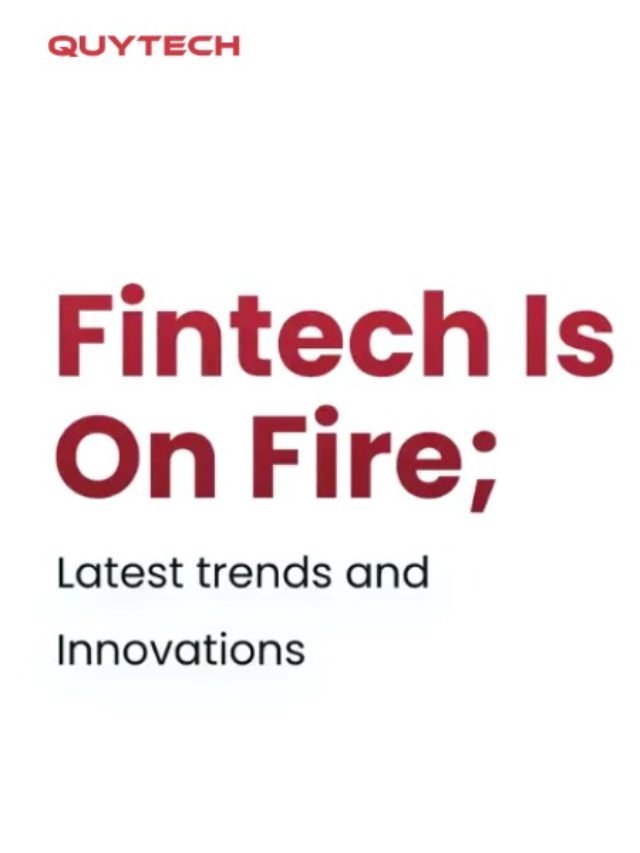 Latest Fintech Trends That Will Shape The Future of Finance